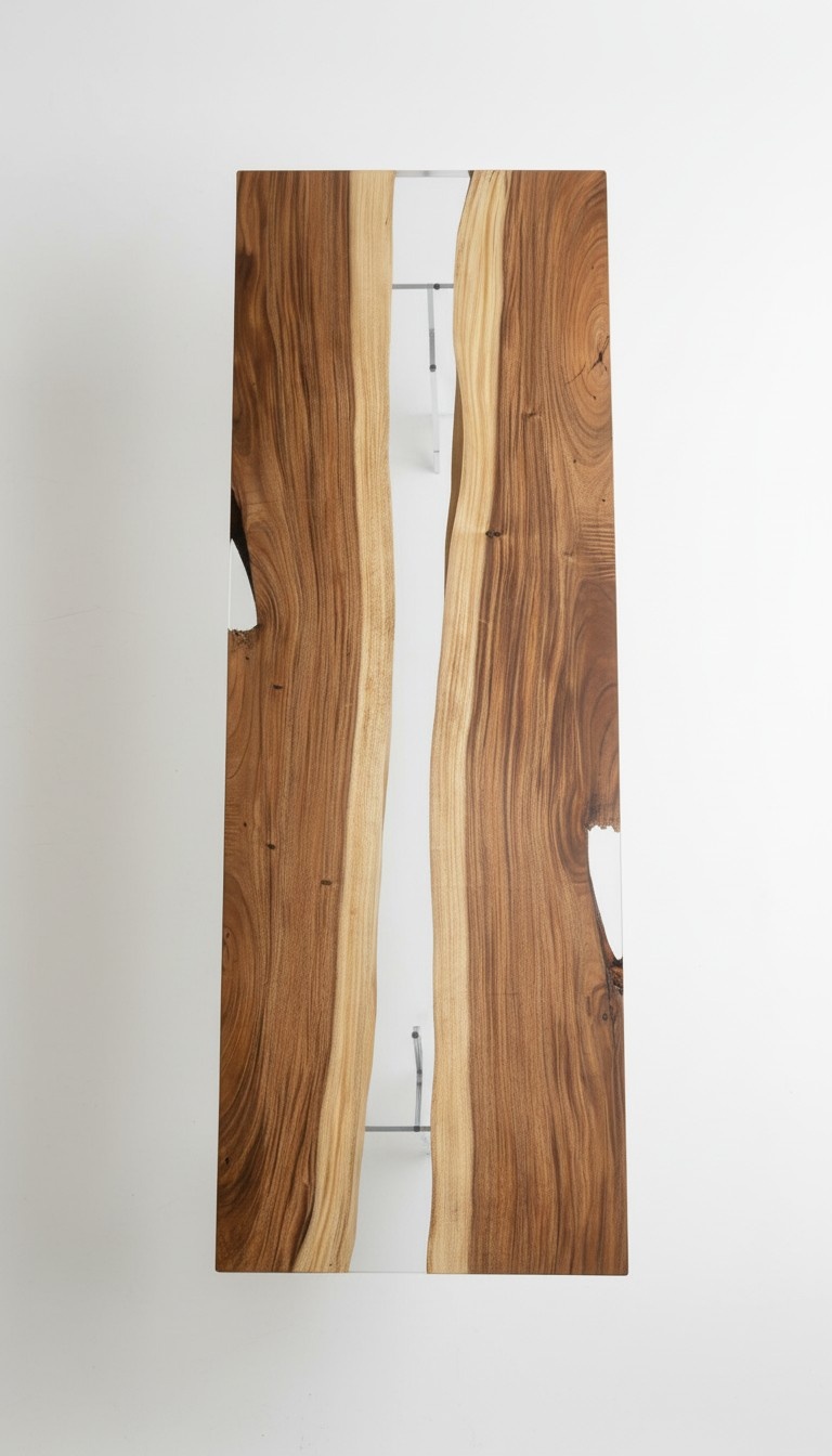 Esstisch River Tisch Echtes Holz Flusstisch 240x90 Massive Tische