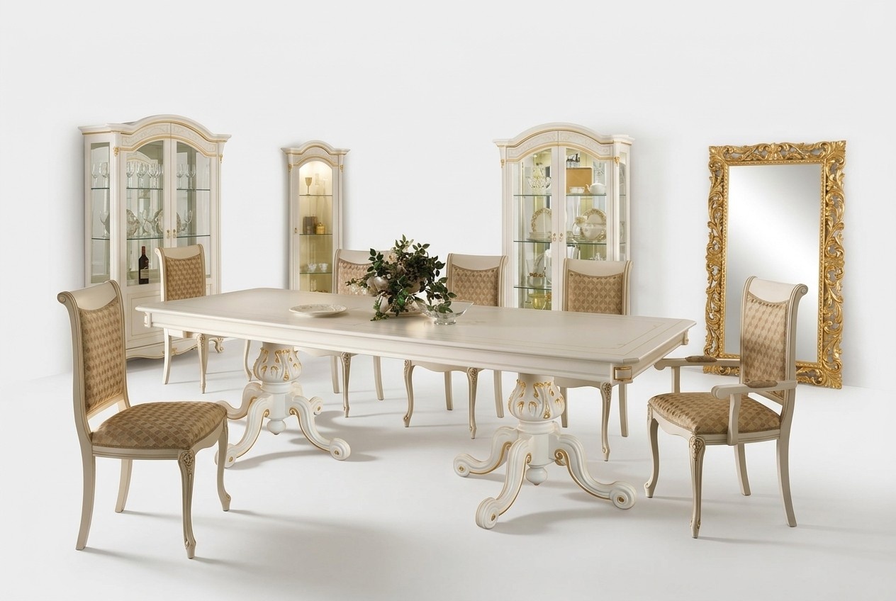 Esstisch Tisch Gruppe Esszimmer Tische Holz Wohnzimmer Design Garnitur