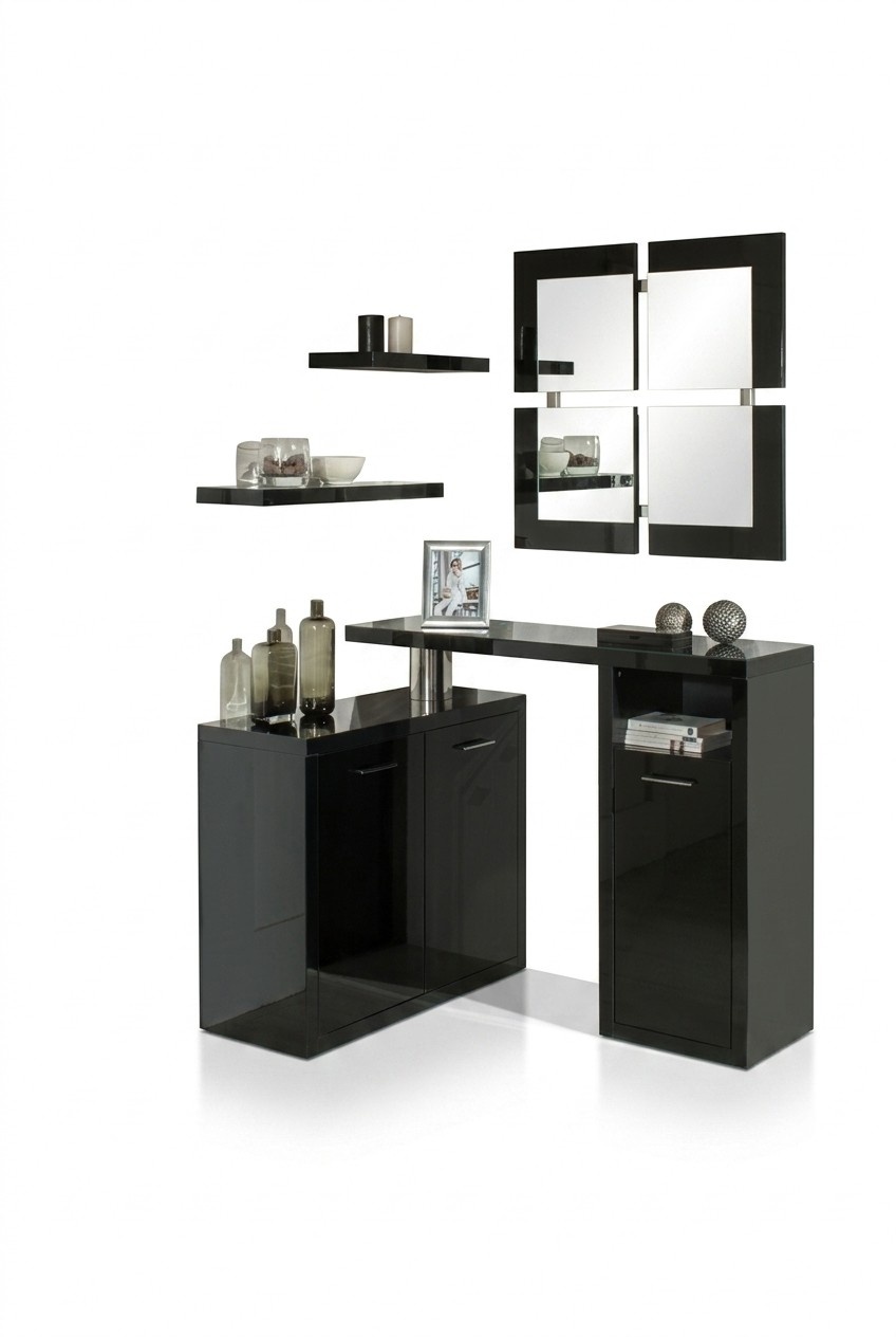 Flur Garderobe Konsole Tisch Eingang Konsolen Tische Wand Kommoden