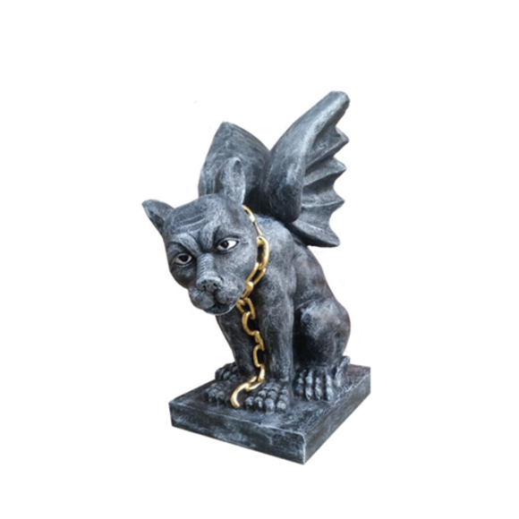 Deko Figur Statue Skulptur 50 cm FIguren Statuen Skulpturen Drachen