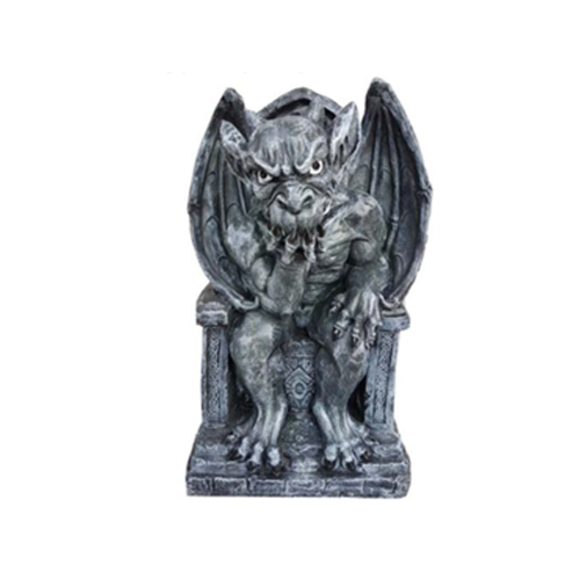 Deko Figur Statue Skulptur 47 cm FIguren Statuen Skulpturen Drachen
