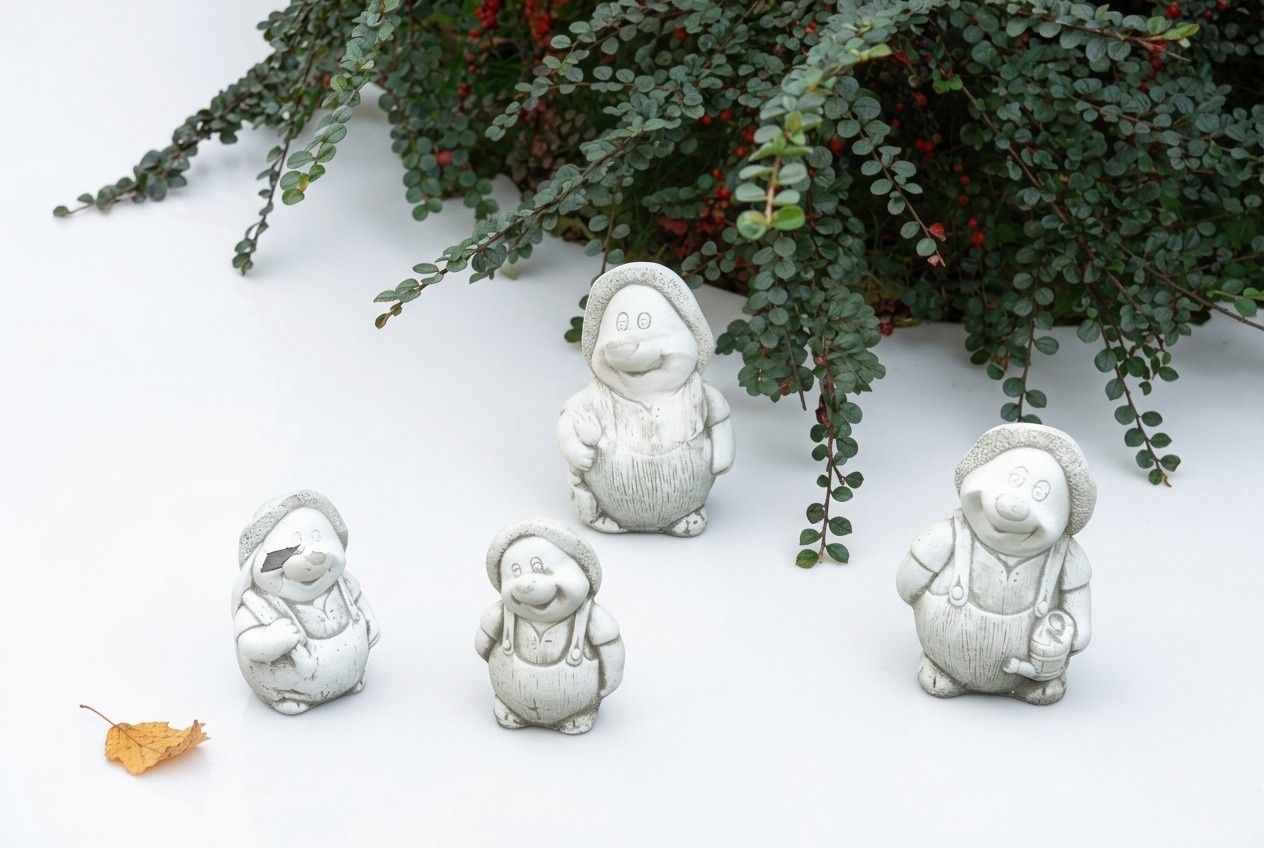 Garten Dekoration Igel Terrasse Stein Figuren Figur Karikatur Deko Statue