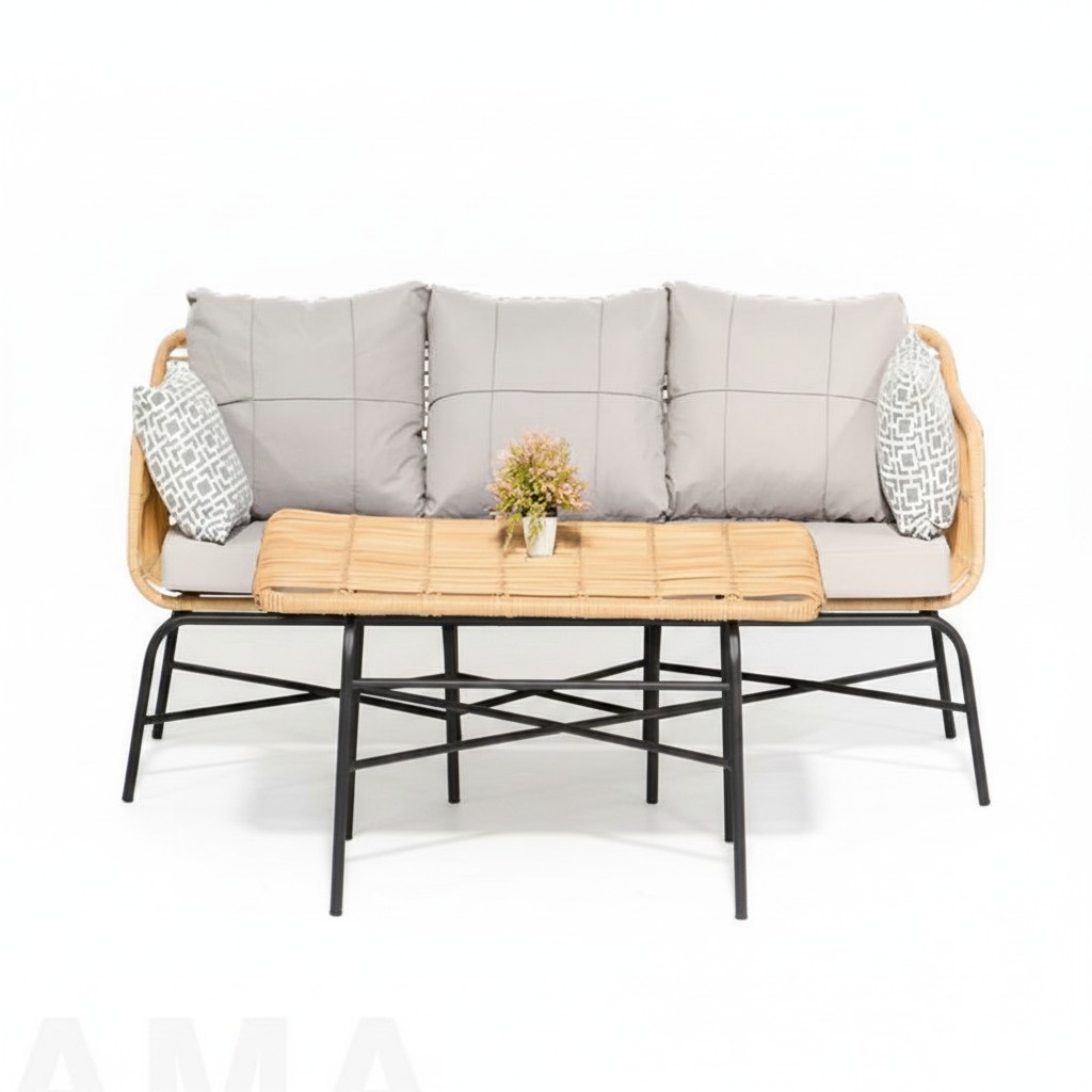 Gartenmöbel Sofa Tisch Couchtisch Veranda Esstisch Stilvolle Garten Modern Neu