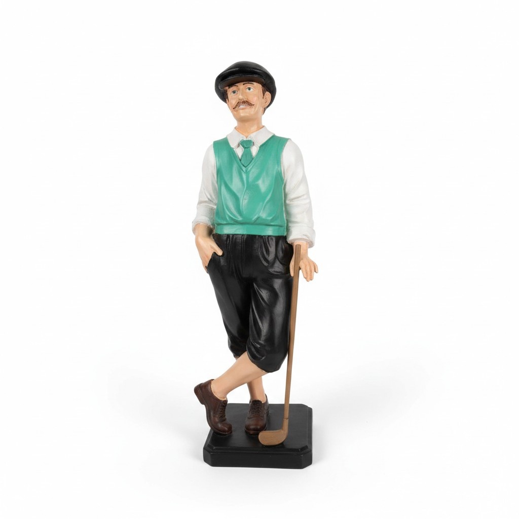 Golf Spieler Deko Figur Statue Skulptur 60 cm Figuren Statuen Skulpturen