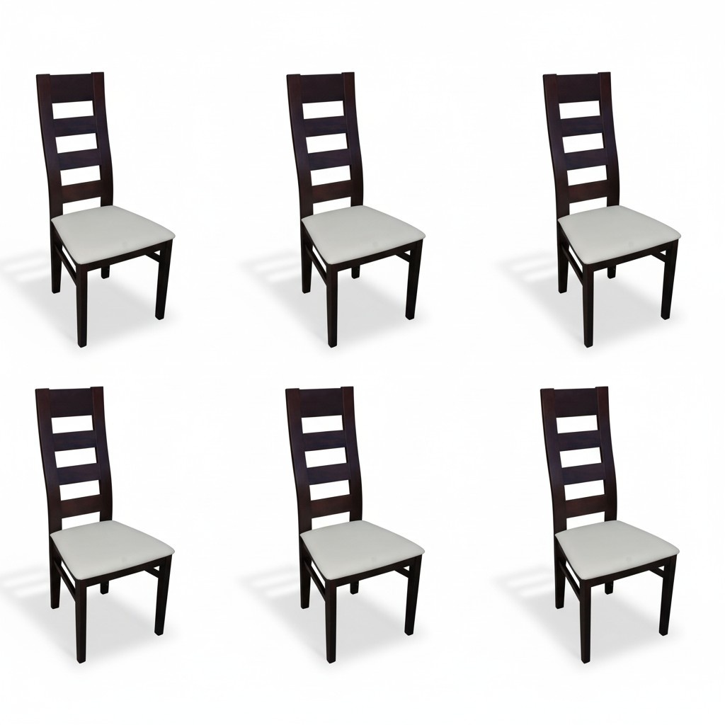 Gruppe Stoff Textil Neu Esszimmer Restaurant Design Stuhl 6x Stühle Set Sessel