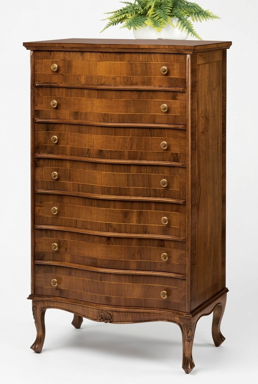 Hochschrank Kommode Möbel Aufbewahrung Regal Schrank Kommoden Sideboard Holz