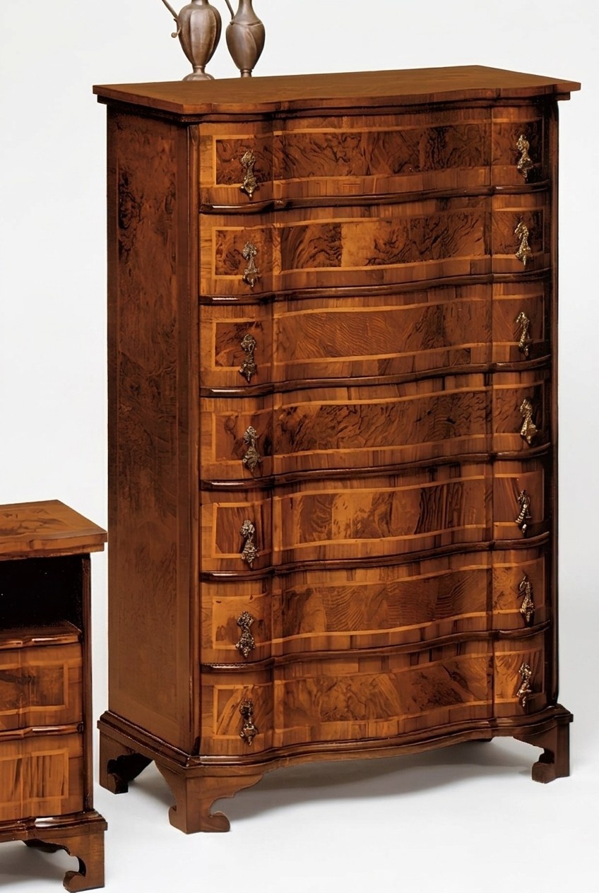 Hochschrank Kommode Sideboard Schränke Möbel Massive Italienische Einrichtung