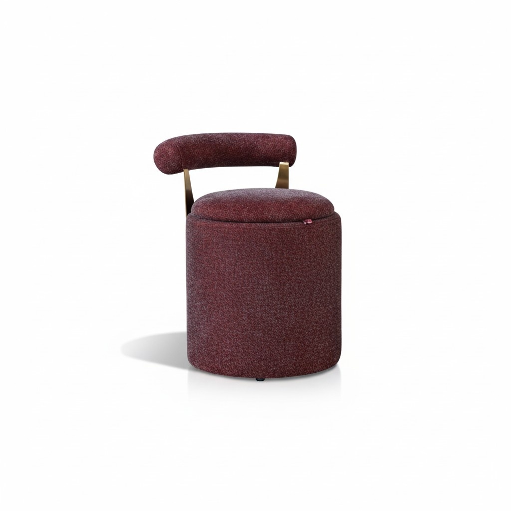 Hocker Schlafzimmer Rot Neu Kreative Modern Design Möbel Luxus Edelstahl Textil