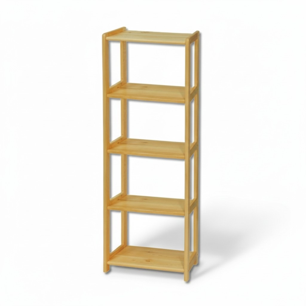 Holz Regal Bücherregal Wandregal Aktenregal Schrank Büro Standregal Vollholz Neu