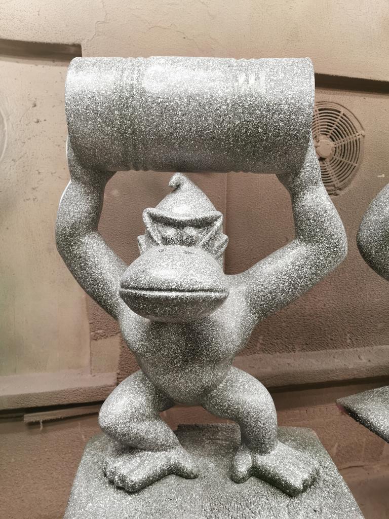 Designer Figur Statue Figuren Statuen Dekoration Gorilla Moderne Garten