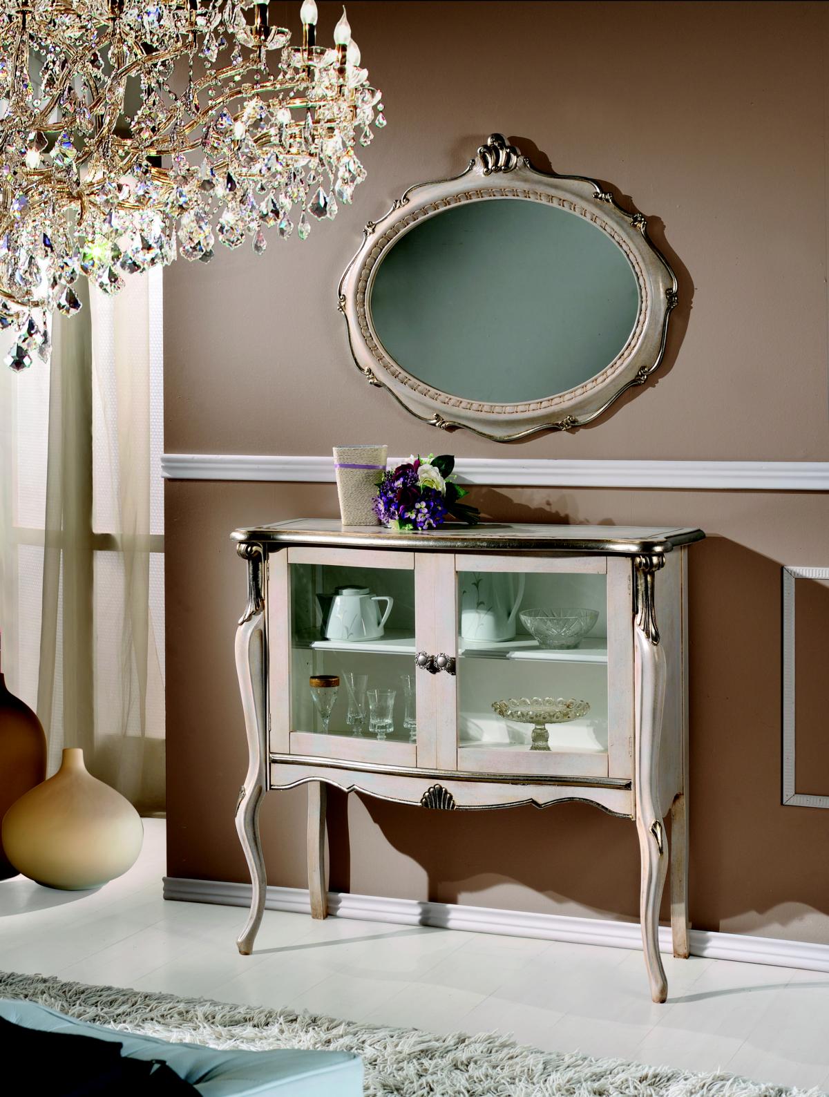 Wohnzimmer Italienische Möbel Klassische Barock Kommode Holz Sideboard