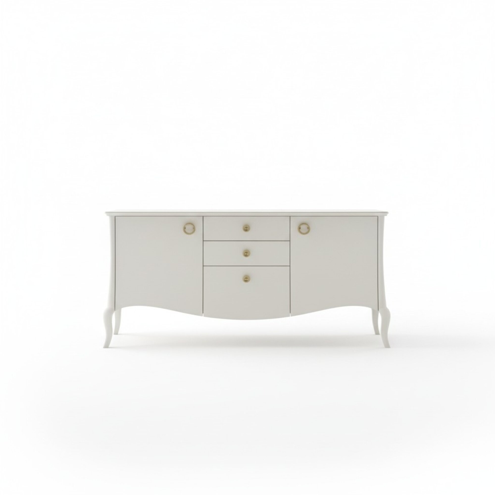 Italienische Möbel Sideboard Kommode Luxus Einrichtung Wohnzimmer Holz