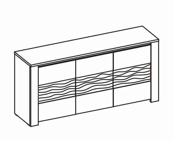 Kommodenschrank Lowboard Modern Kommode Vitrine Kommoden Vitrinen Schrank