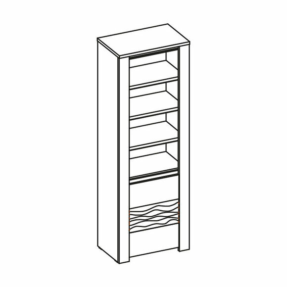 Hochschrank Modern Kommode Vitrine Kommoden Vitrinen Kommodenschrank Schrank