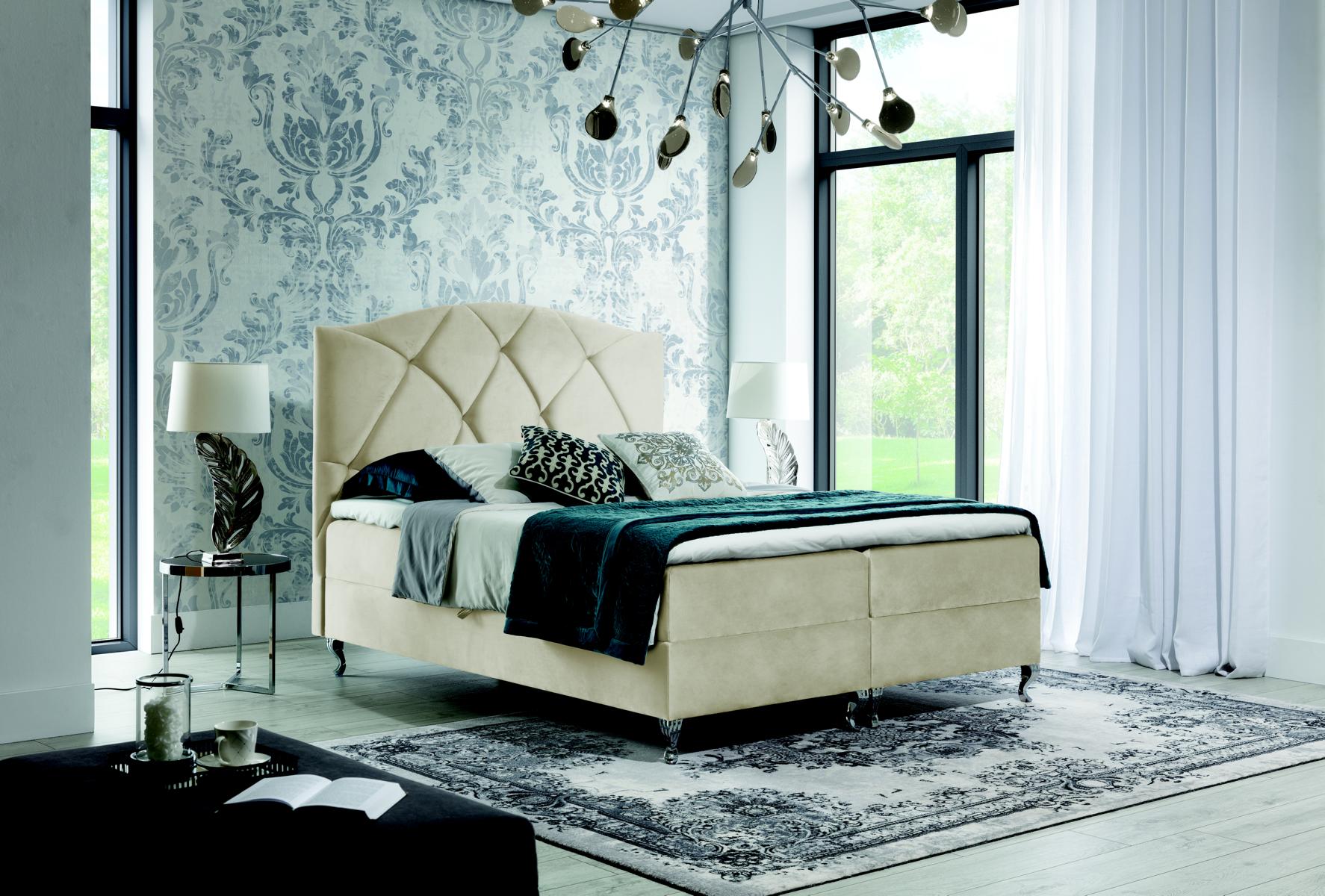 chesterfield box spring bett möbel betten king size samt hotel neu schlafzimmer