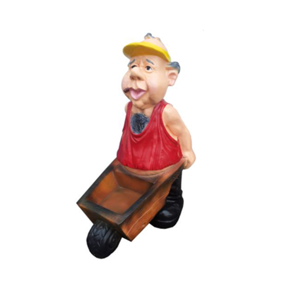 Deko Figur Statue Skulptur 79cm Figuren Statuen Skulpturen Garten Plastik