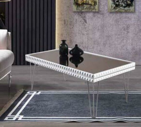 Couch Tisch Kaffee Tische Wohnzimmer Massiv Luxus Couchtisch Beistell