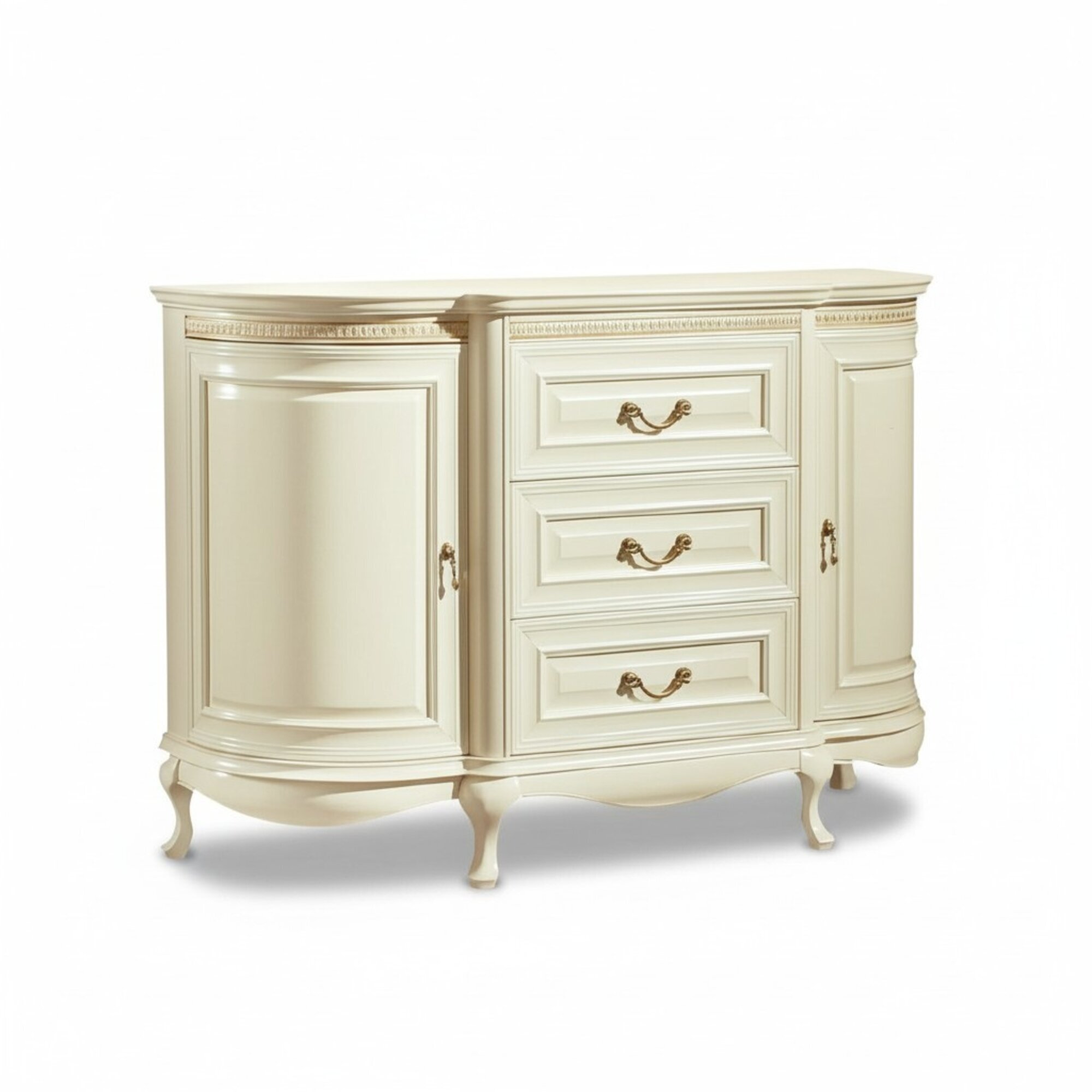 Klassische Bar Schrank Weinschrank Kommode Kommoden Kommodenschrank V-KG-3sz