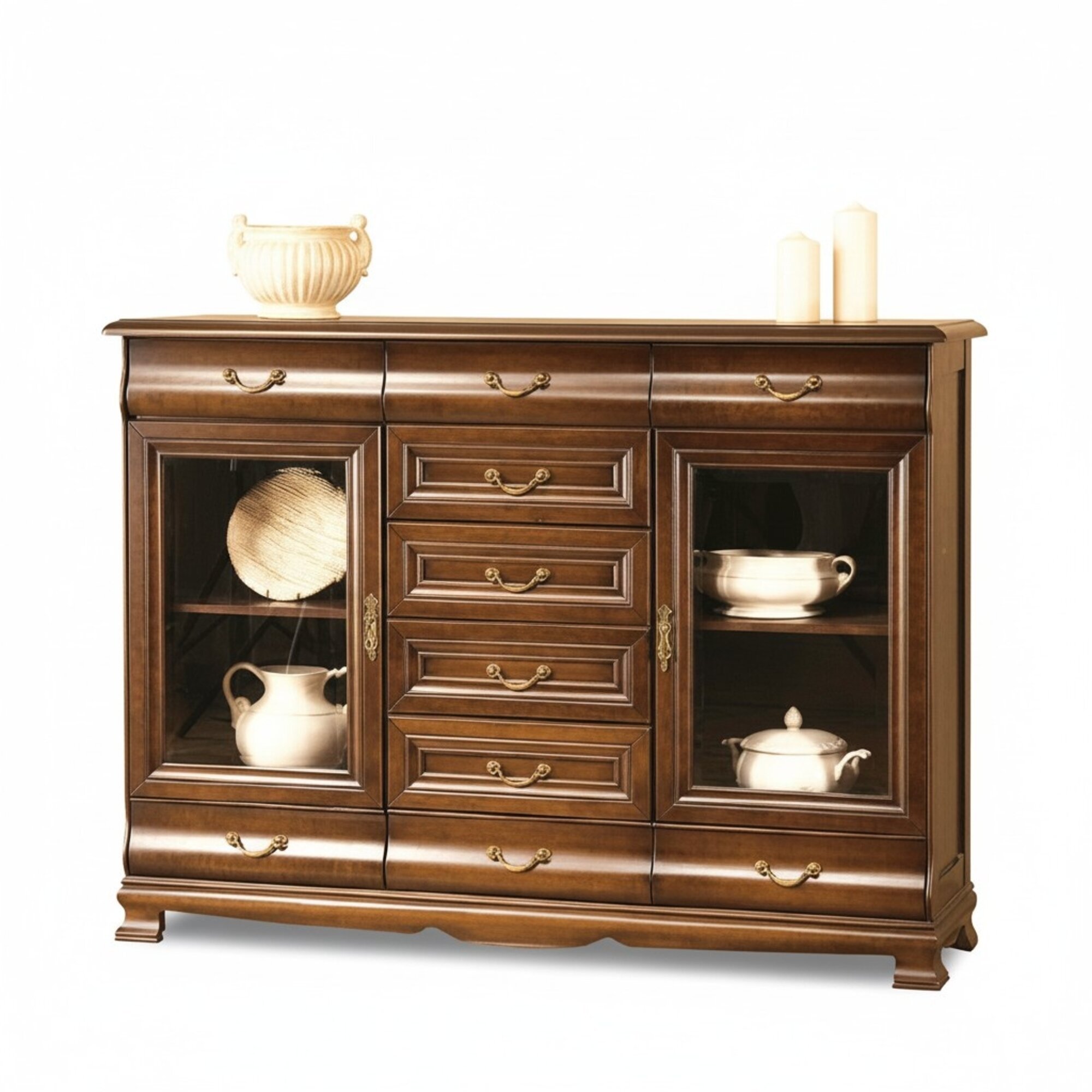 Klassische Kommode Beistellschrank Kommoden Landhaus Kommodenschrank Model N-K6B