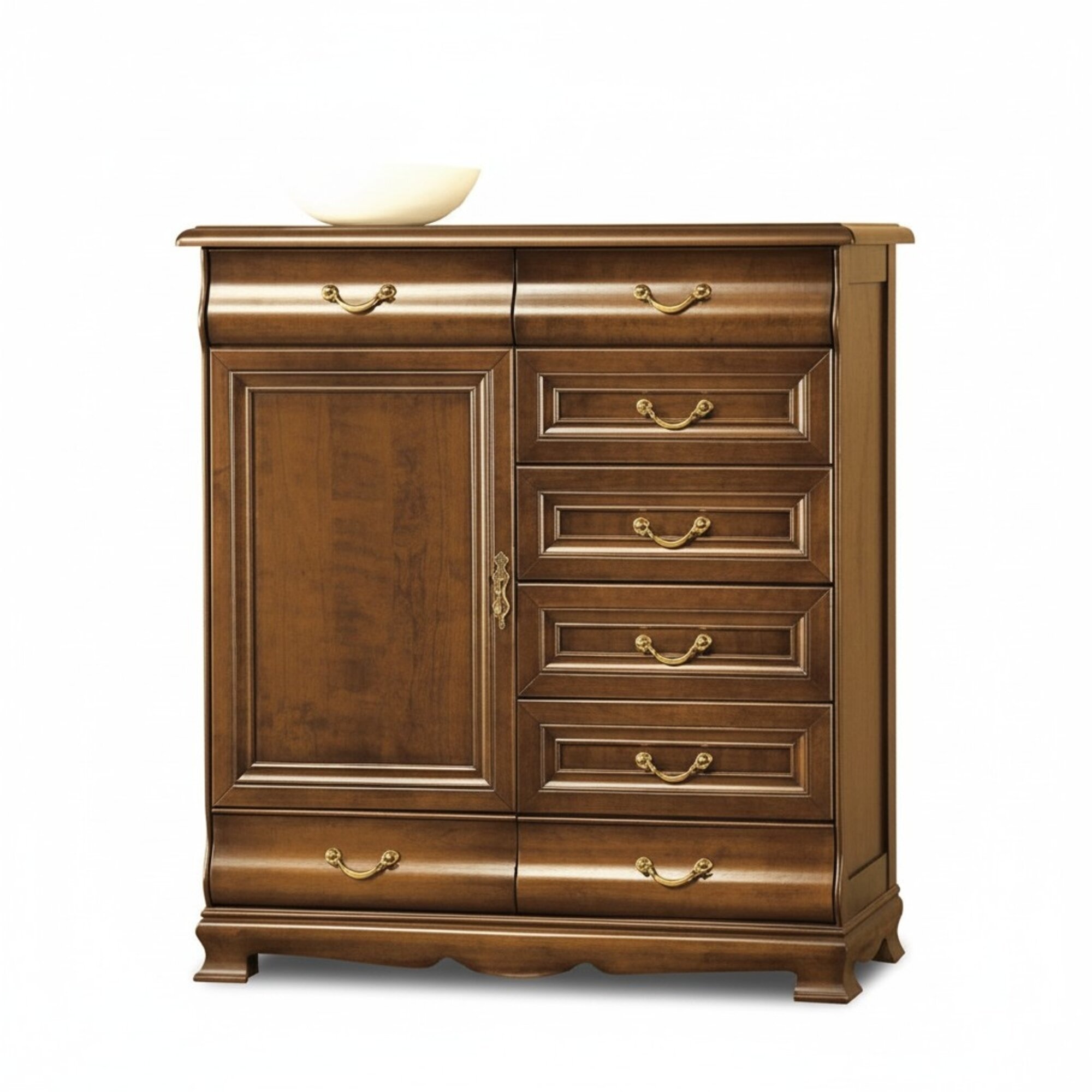 Klassische Kommode Beistellschrank Kommoden Landhaus Kommodenschrank Model N-K4B