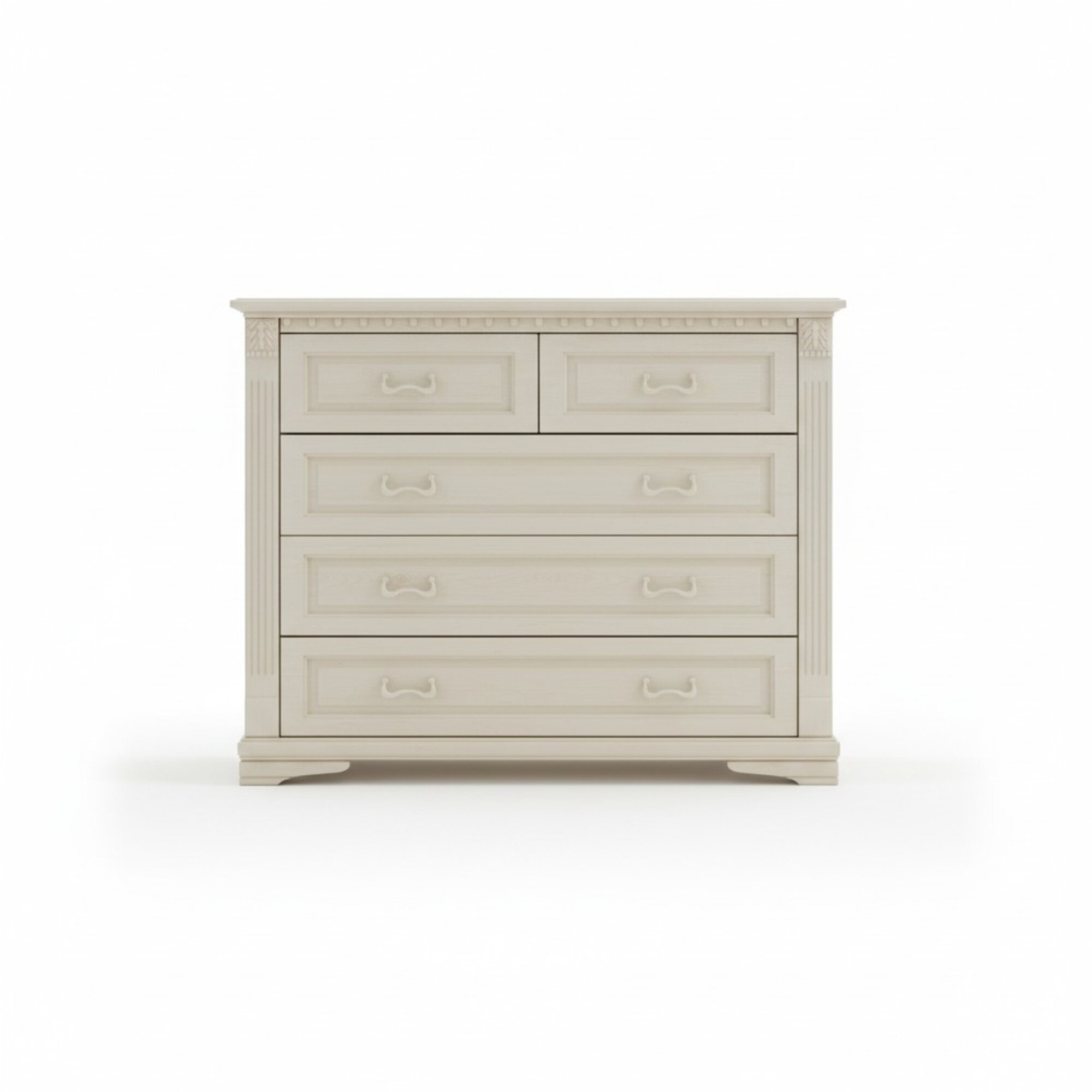 Klassische Kommode Kommoden Schrank Sideboard Massiv Möbel Kolonial Neu OK4