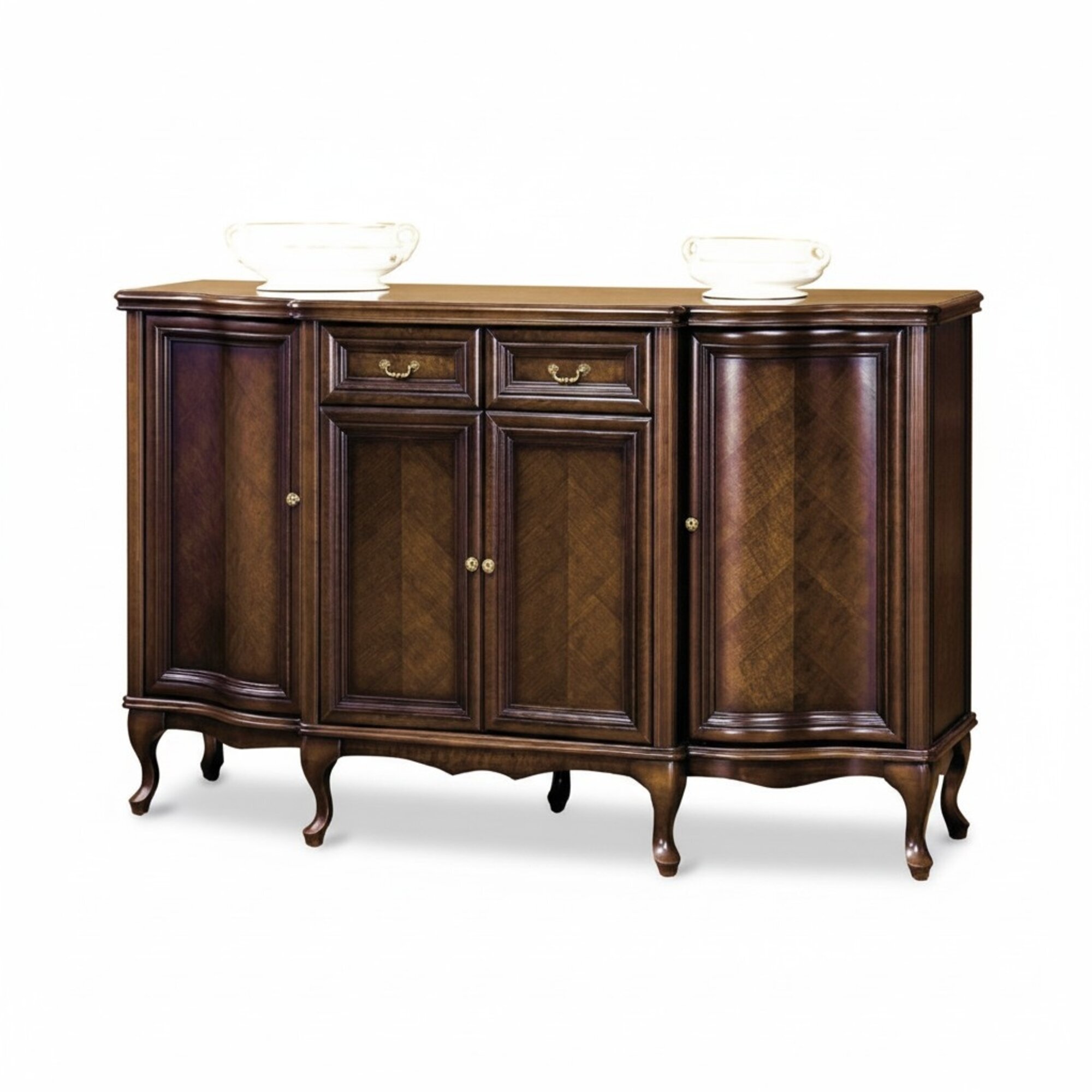 Klassische Kommode Kommoden Kommodenschrank Antik Style Schrank Holz Model W-K4