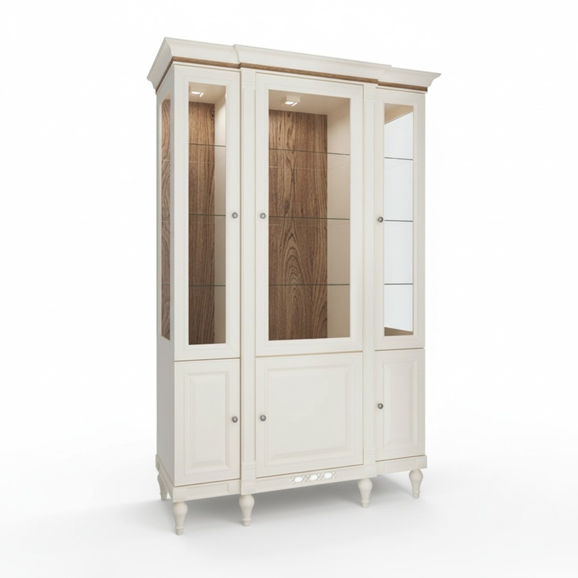 Klassische Vitrine Kommoden Vitrinen Vitrinenschrank Schrank Glasschrank Bücher