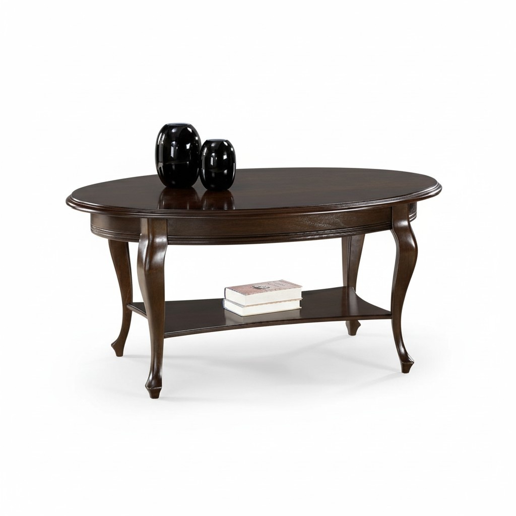 Klassischer Couchtisch aus Massivholz Couchtisch Tisch Tische Neu - Model V-6