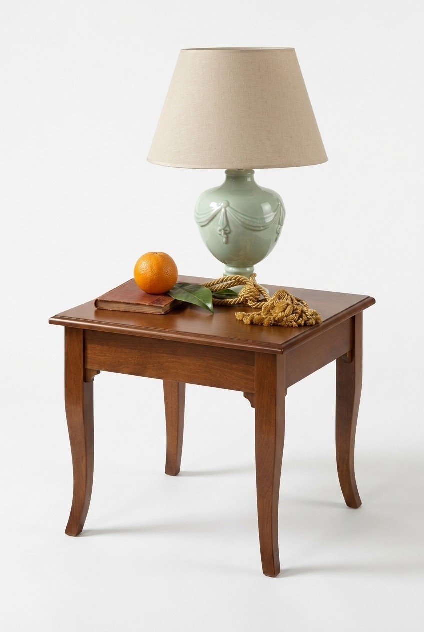 Klassischer Couchtisch Tisch Wohnzimmer Tische Barock Holz Couchtische