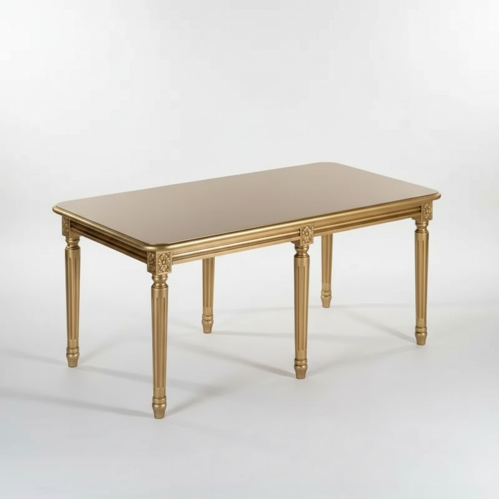 Klassischer Luxus Designer Couchtisch Wohnzimmer Holz Möbel Lehnstuhl