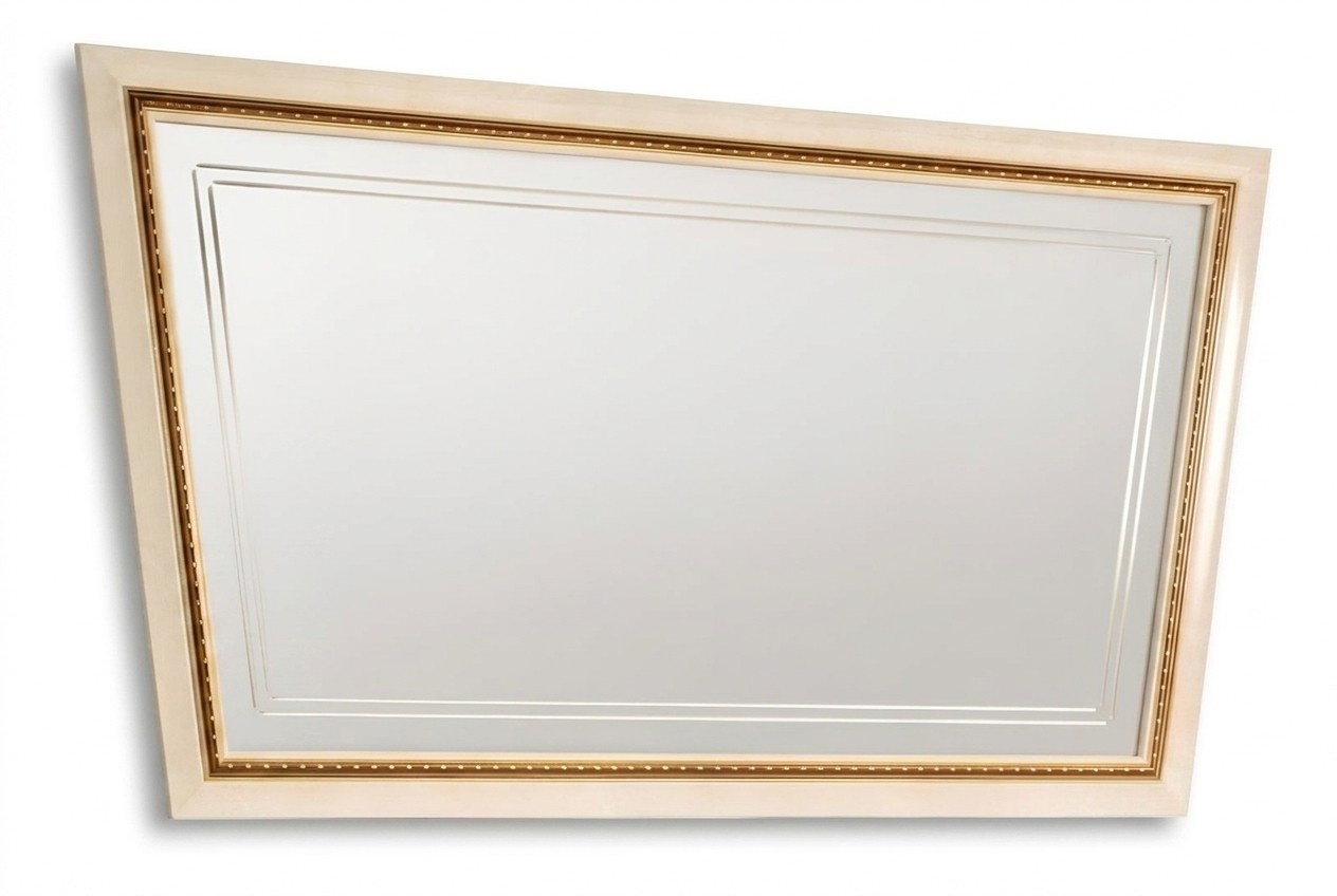 Klassischer Spiegel Luxus Konsole Schlafzimmer Stil Modern Glas Spieglein Wand