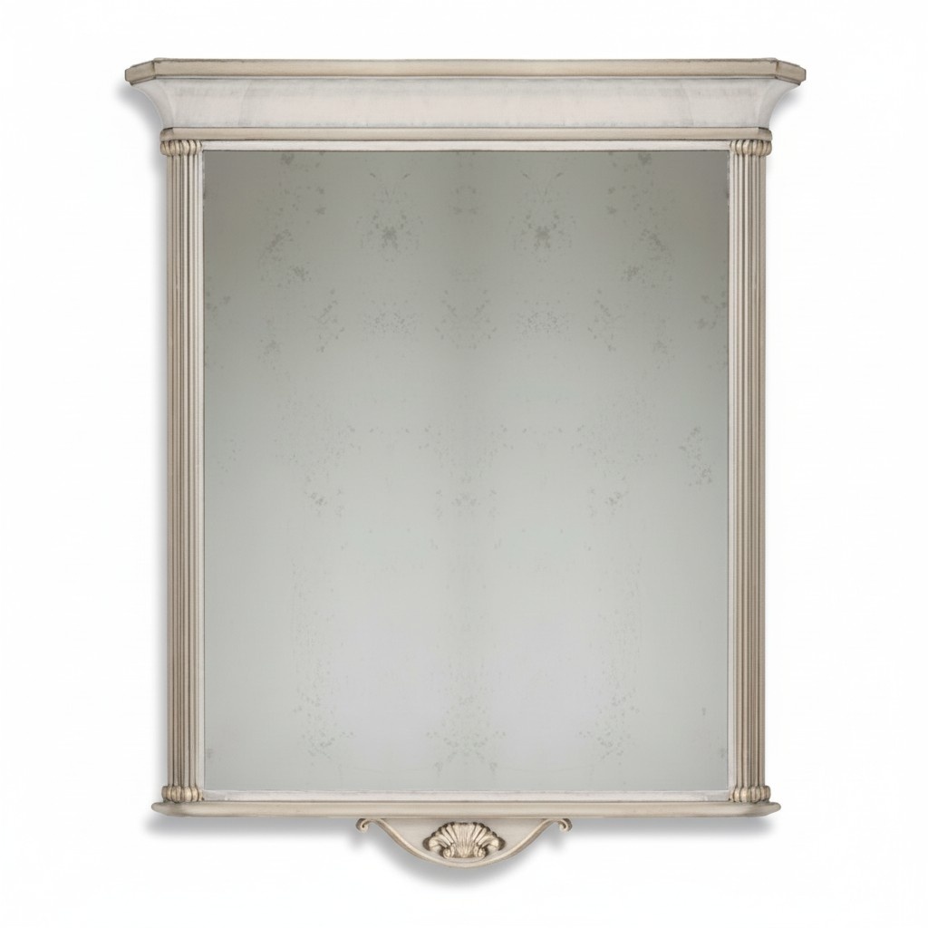 Klassischer Spiegel Rahmen Beige Wandspiegel Italienische Stil Möbel