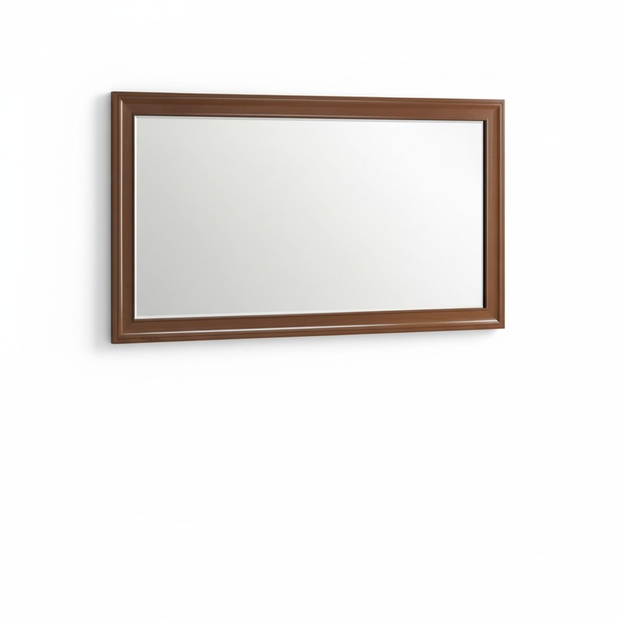 Klassischer Wandspiegel Holzrahmen Spiegel Möbel Neu 142 x 77cm Glas