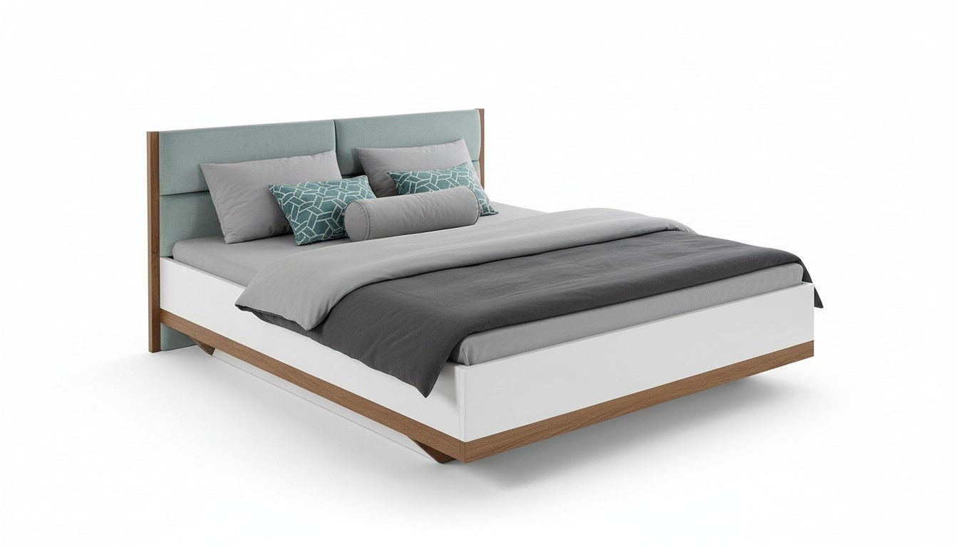 Klassisches Bett Betten Ehebett Doppelbett Holzbett Landhaus - Model CM-B4