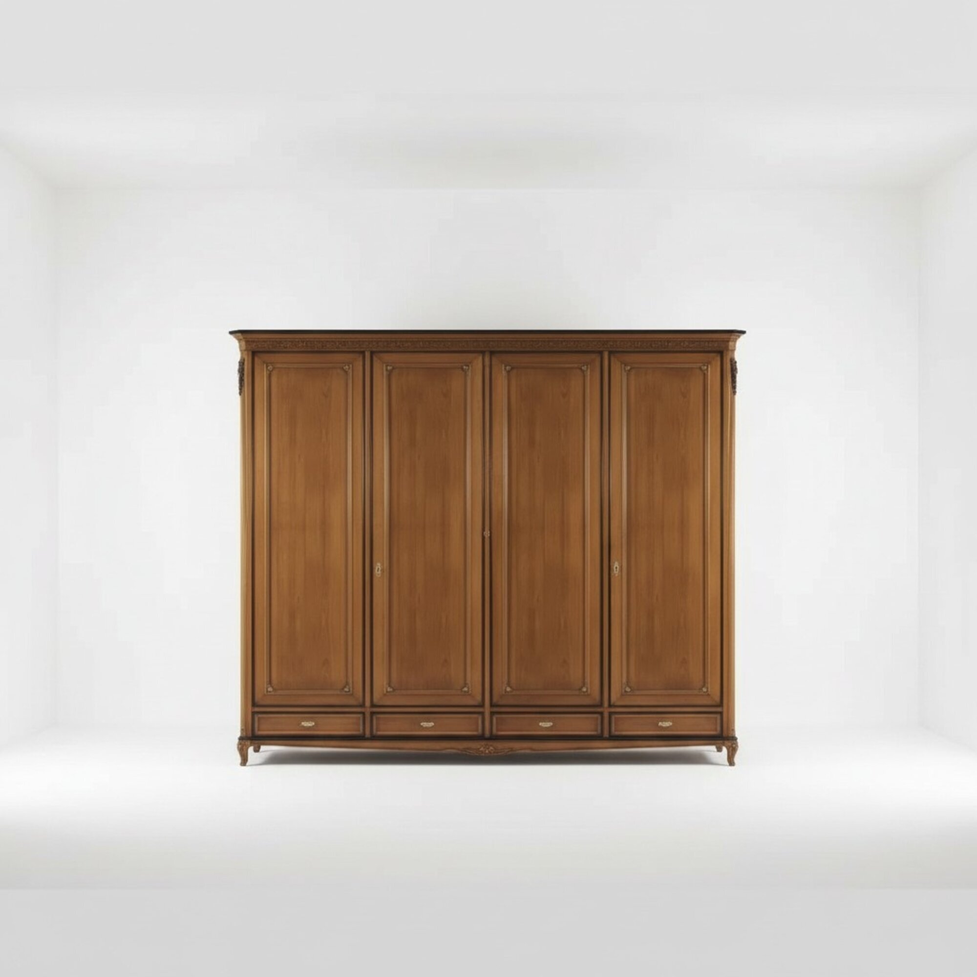 Kleiderschrank Holz Schrank Schränke Garderobe Möbel Design Schlafzimmer
