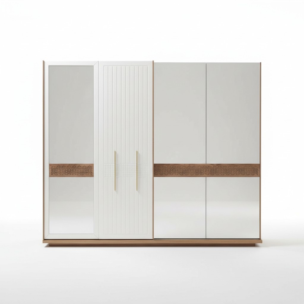 Kleiderschrank Modern Möbel Design Luxus Schrank Schlafzimmer 226cm