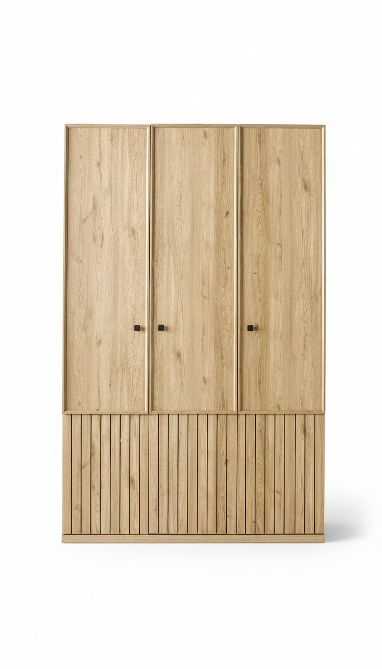 Kleiderschrank Modernes Holzdesign Elegante Akzente Viel Stauraum Möbel