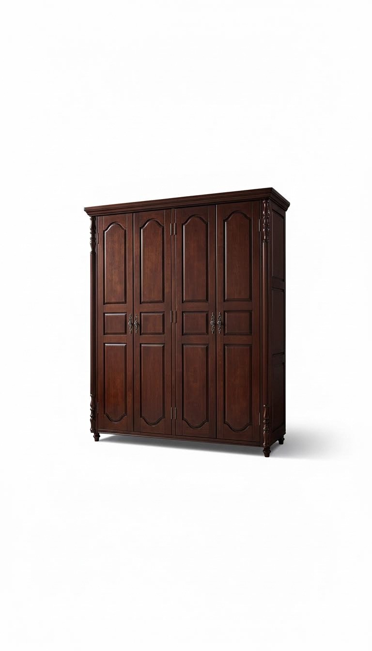 Kleiderschrank Schlafzimmer Holz Schrank Stil Schränke Möbel Barock