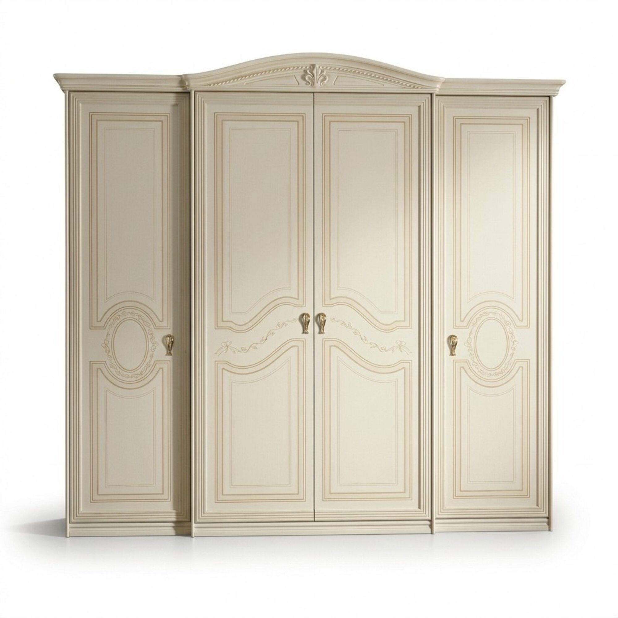 Kleiderschrank Schlafzimmermöbel aus Naturholzmöbel Kleiderschränke Design Weiß