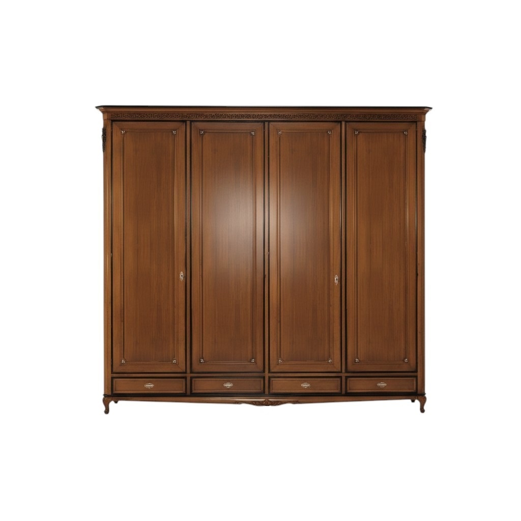 Kleiderschrank Vaccari cav giovanni Massivholz Schlafzimmerschrank Schränke