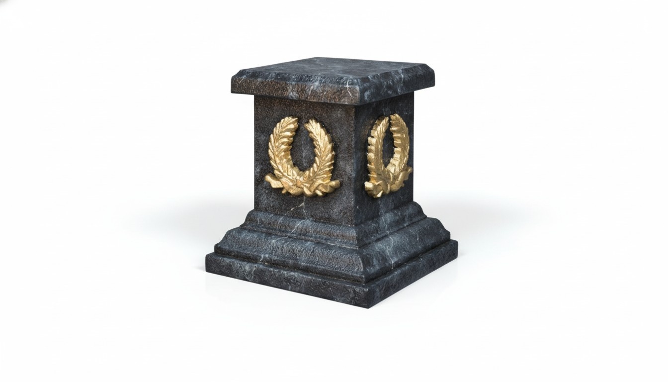 Kolonial Stil Säule Podest Antik Design Element Dekor Säule Ständer Blumen