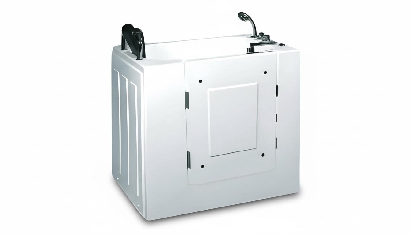 Komfortbadewanne Badewanne Sitzbadewanne mit Tür Pflegebadewanne Bad 100x78 cm