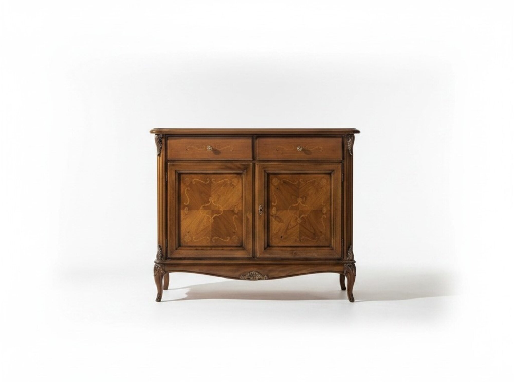 Kommode Anrichte Sideboard Braun Sideboards Holz Schrank Möbel Kommoden
