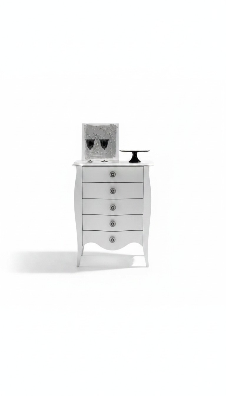 Kommode Anrichte Weiß Sideboard Möbel Klassisch Stil Holz Luxus