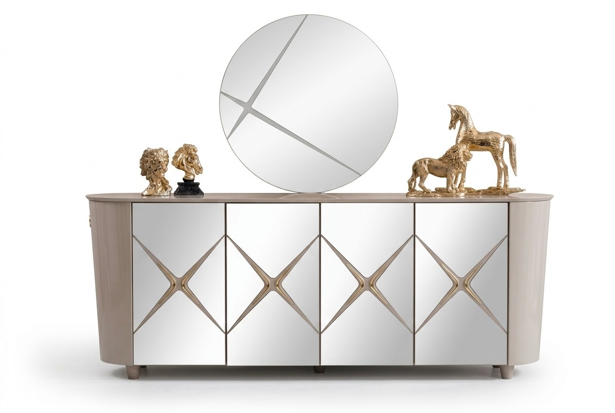 Kommode Italienischer Stil Kommoden Gold Sideboards Massiv Holz Möbel Kommoden