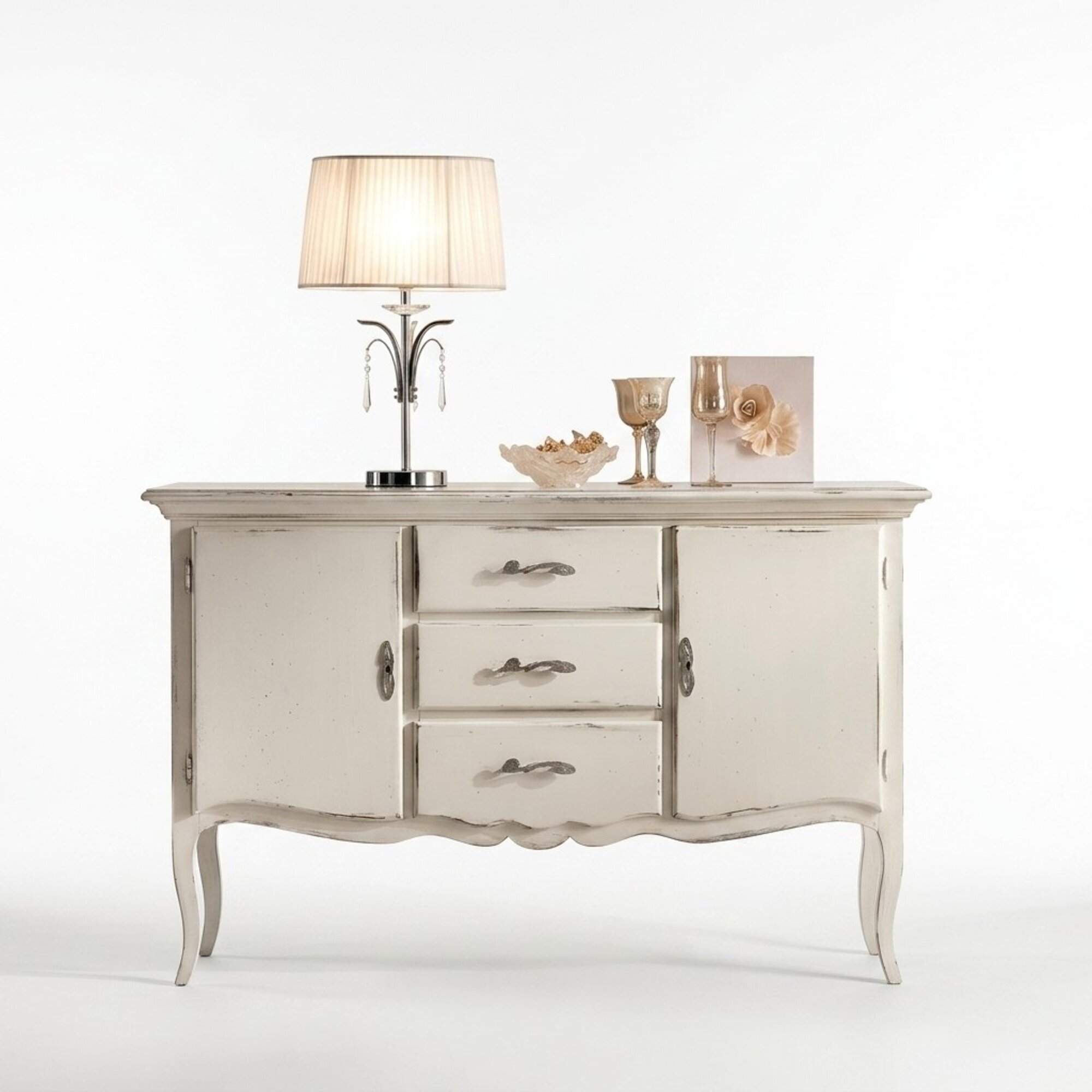 Kommode Luxus Wohnzimmer Holz Design Anrichte Side Kommode Schrank