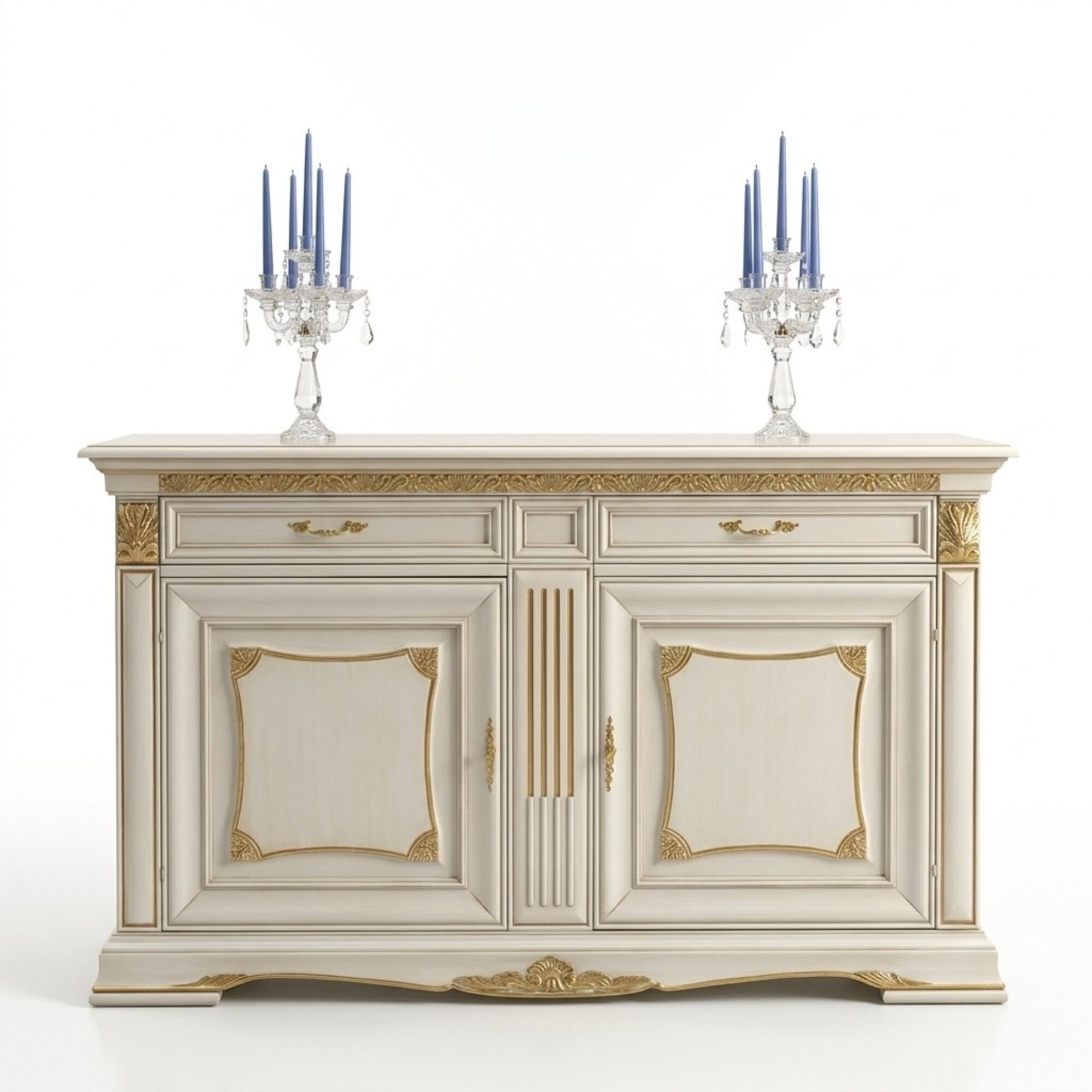 Kommode Schrank Luxus Schrank Regal Konsole Italy Möbel Massivholz Kommoden Neu