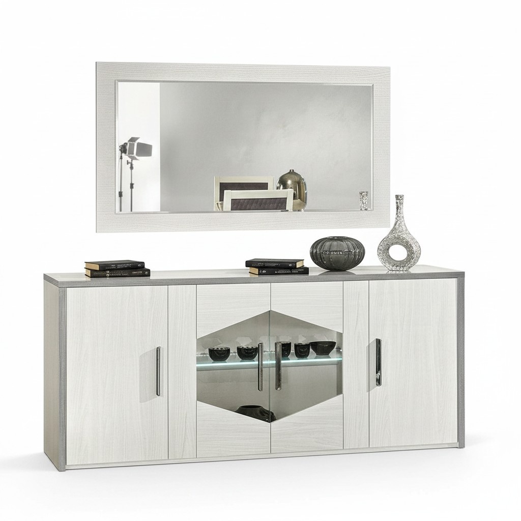 Moderne Wohnzimmer-Kollektion: Weiße Kommoden