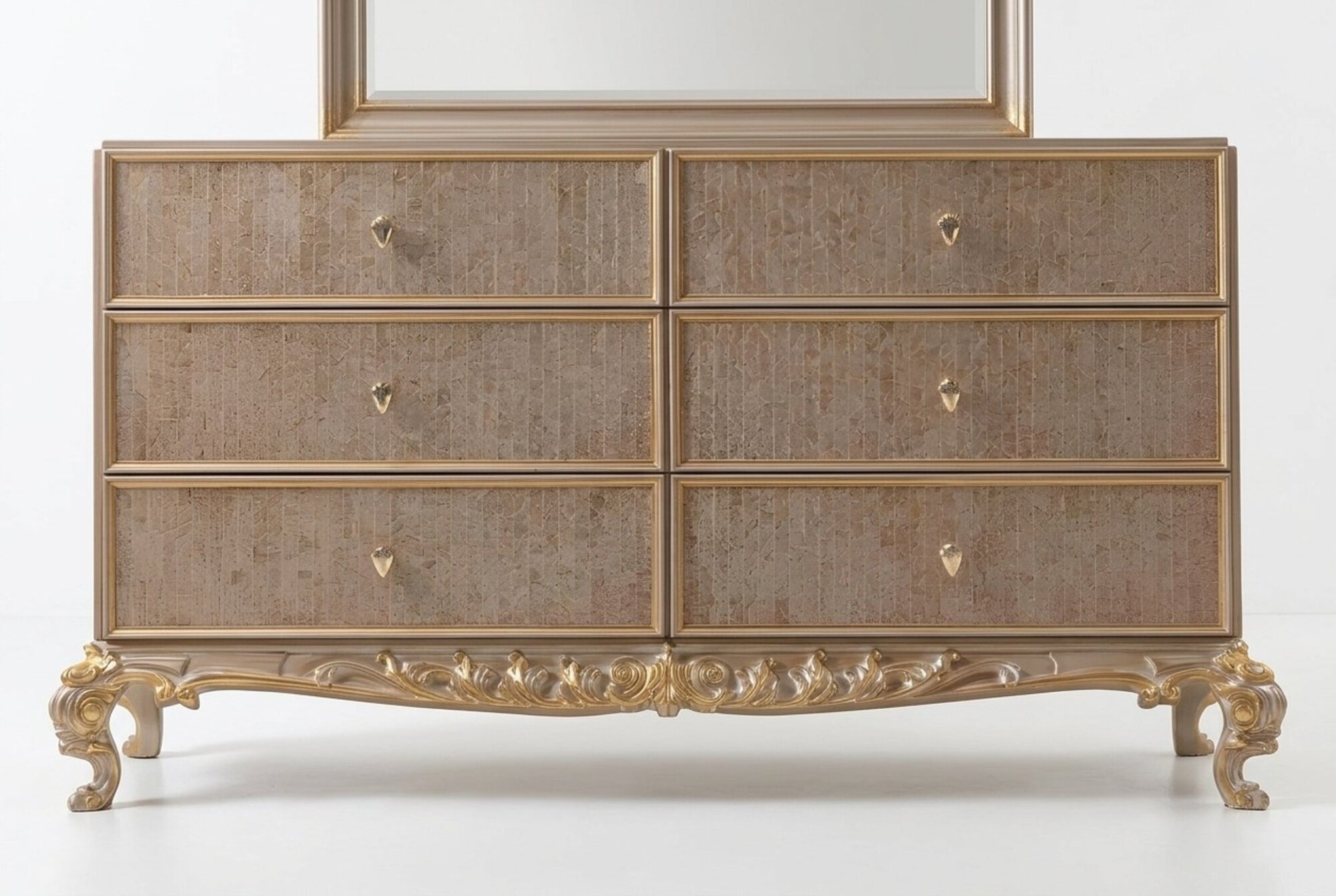 Kommode Wohnzimmer Schubladen Kommoden Holz Schrank Sideboard Schränke Massiv