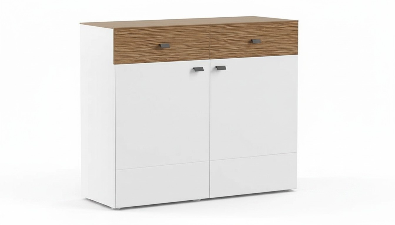 Kompakter Wohnzimmerschrank für stilvollen